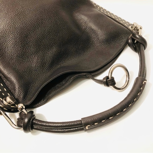 BCBGMaxAzria Signature Brown Shoulder Bag - Picture 6 of 16
